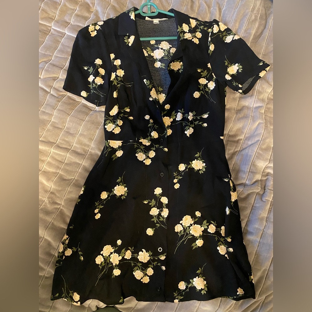 Floral mini dress